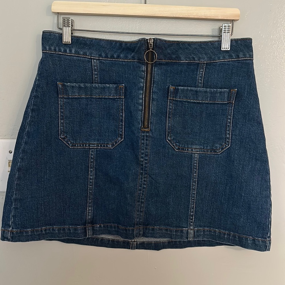 Madewell Denim Pocket Skirt